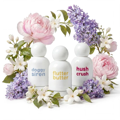 Przepis na Bukiet Kwiatów Flutter Butter 50 ml Doggy Siren 50 ml Hush Crush50 ml.webp
