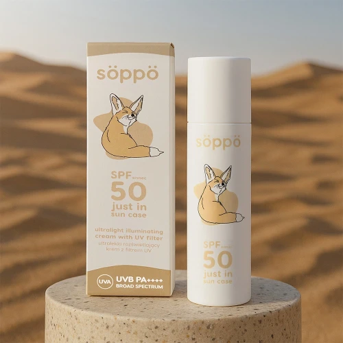 Krem SPF just in sun case Söppö Fennec