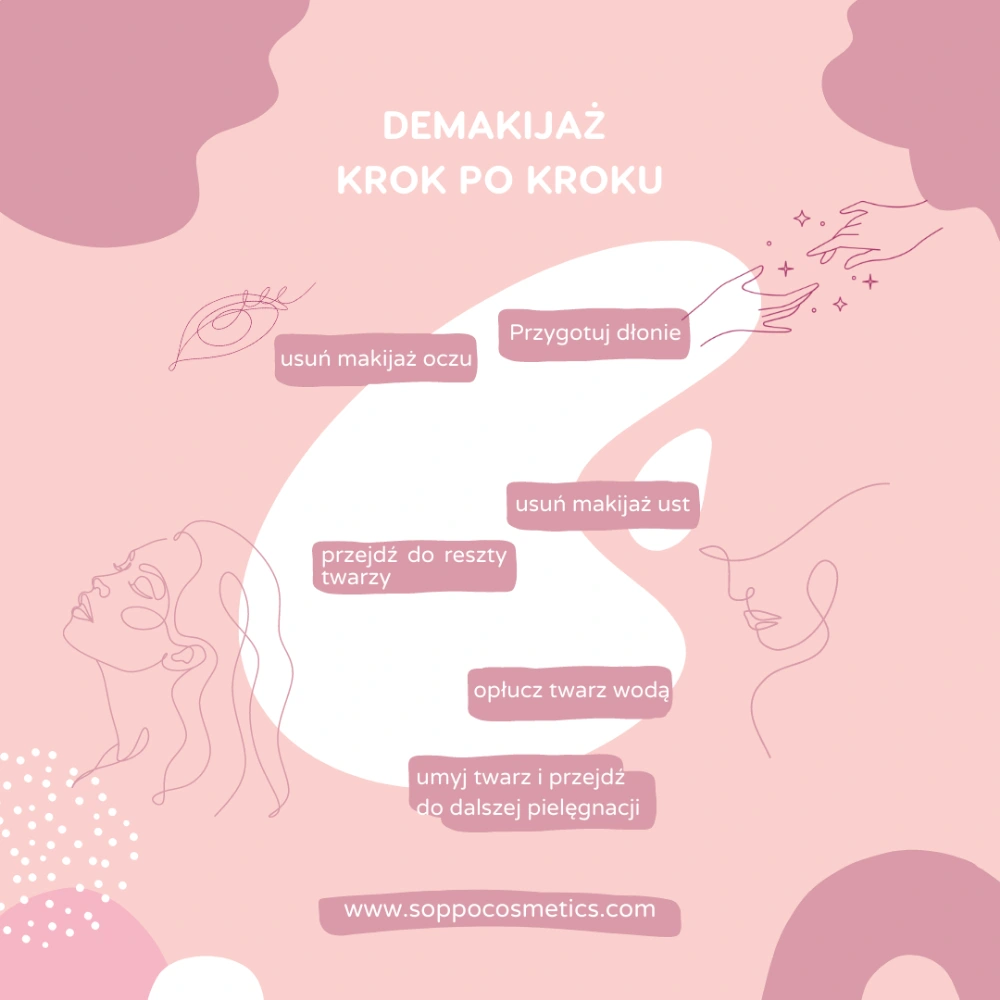 demakijaż krok po kroku